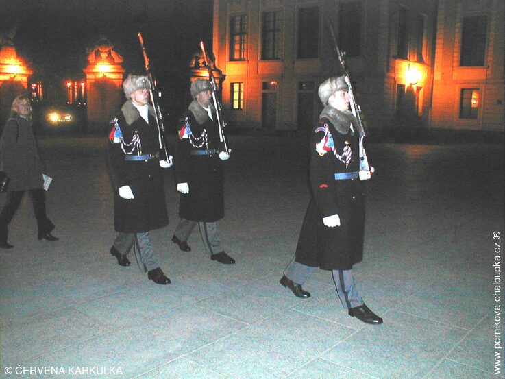 Pražský Hrad - střídání stráže